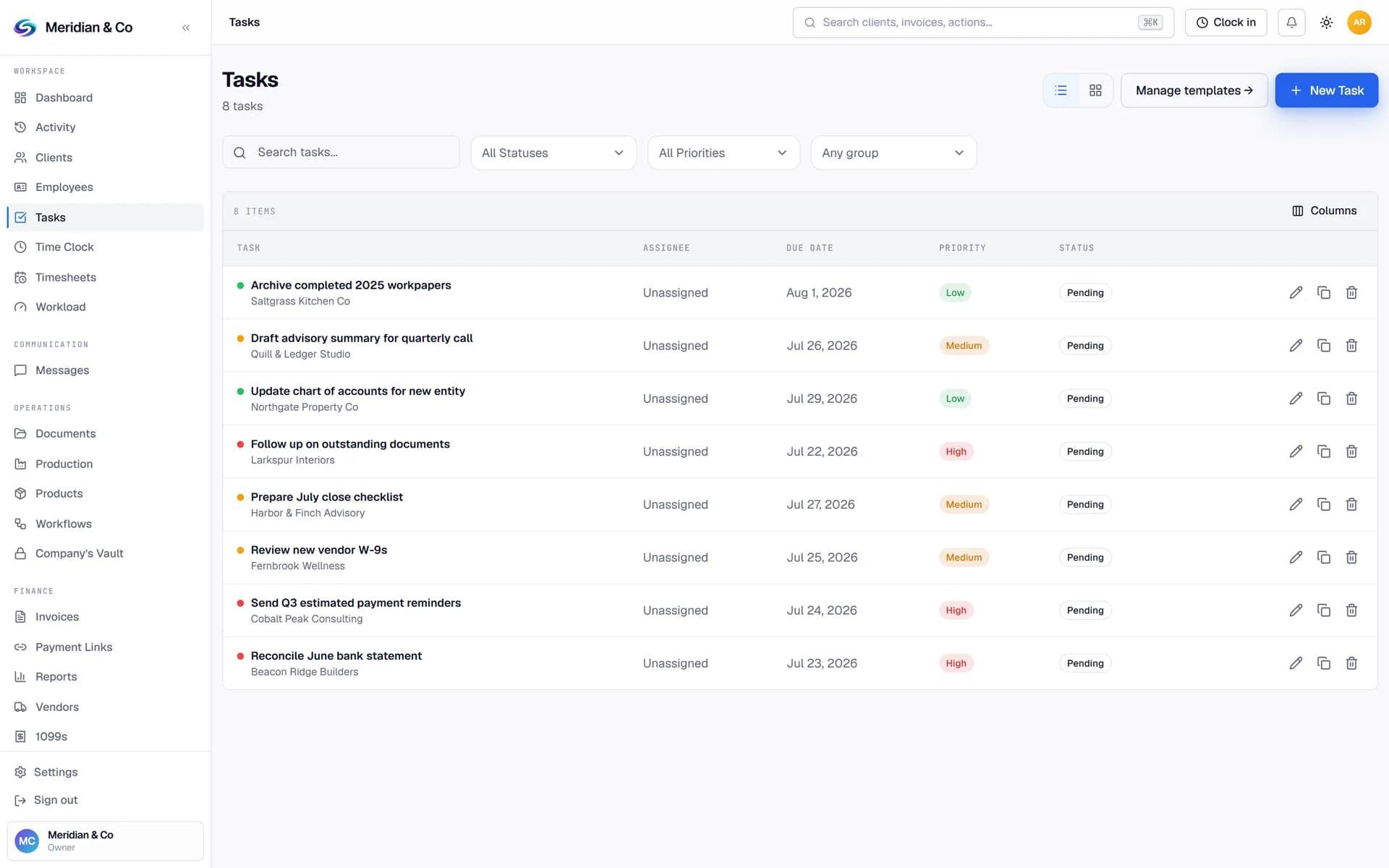 Operations · EasyFlow360